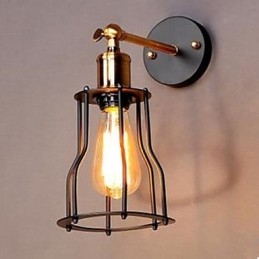 Lampe murale à cadre en fer, design de personnages littéraires et artistiques