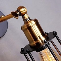 Lampe murale à cadre en fer, design de personnages littéraires et artistiques