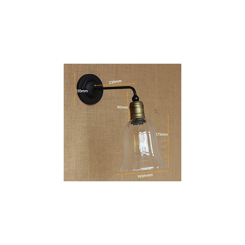 Porte en verre transparente style méditerranéen américain, style campagnard, rétro, créatif, industriel, café, bar, mur