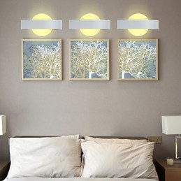Éclairage de salle de bain, appliques murales de lecture, style mini, moderne et contemporain, métal