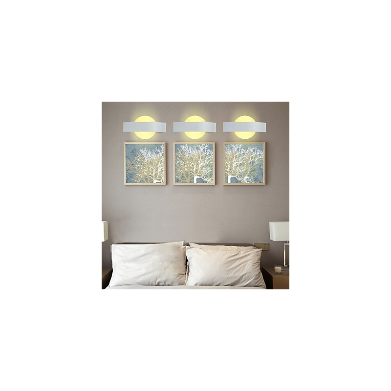 Éclairage de salle de bain, appliques murales de lecture, style mini, moderne et contemporain, métal
