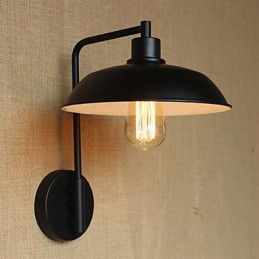 Applique murale en fer de style classique et simple pour la décoration intérieure