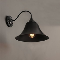 Applique murale design Duds Loft Style ancien en fer noir