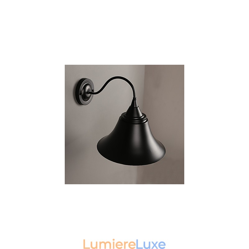 Applique murale design Duds Loft Style ancien en fer noir