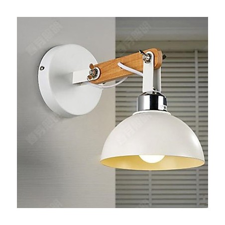 Lampe murale créative américaine en bois massif pour chambre à coucher, couloir, escalier, tête de lit Lampe murale créative américaine en bois massif pour chambre à coucher, couloir, escalier, tête de lit