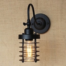 Décoration murale minimaliste noire mate de style country américain
