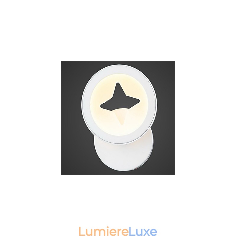 Applique murale d'intérieur avec éclairage lumineux et acrylique