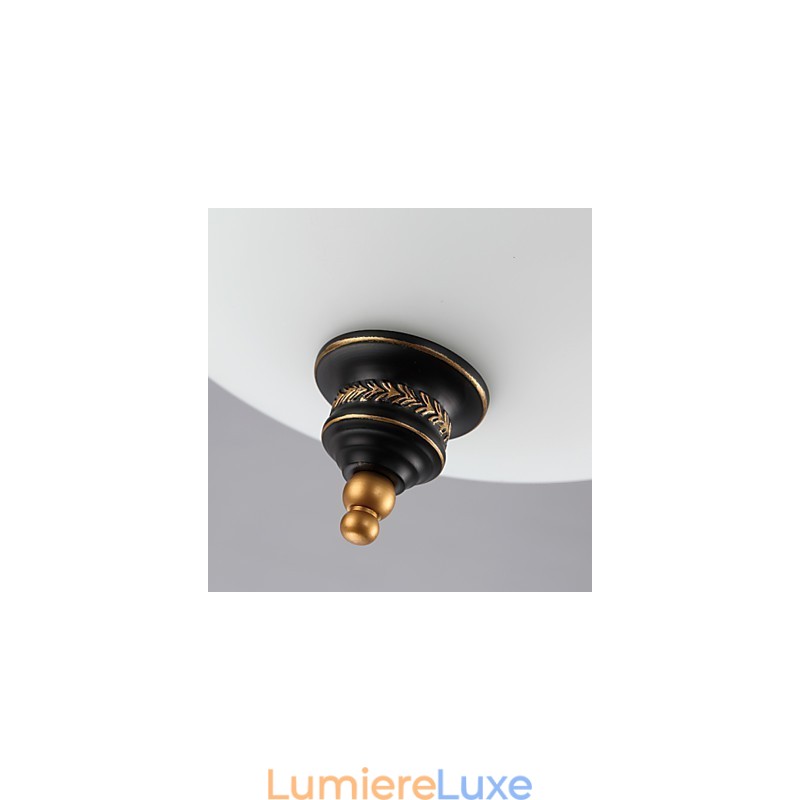 Plafonniers pastoraux simples en bronze Phnom Penh, lampes de plafond américaines et européennes