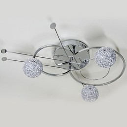 Plafonnier encastré électroplaqué contemporain moderne