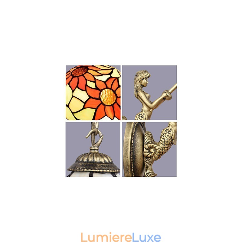 Applique murale créative en fer forgé de style rural européen contracté pour Noël