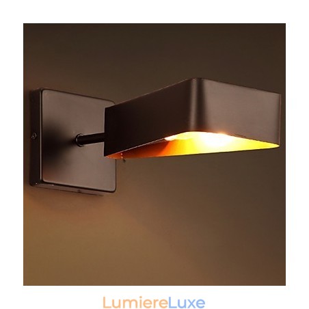 Applique murale en fer forgé style loft industriel créatif, style rétro Applique murale en fer forgé style loft industriel créatif, style rétro