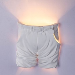 Applique murale en plâtre pour chambre d'enfant, design contemporain et minimaliste
