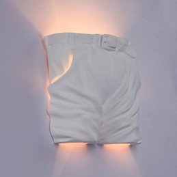 Applique murale en plâtre pour chambre d'enfant, design contemporain et minimaliste