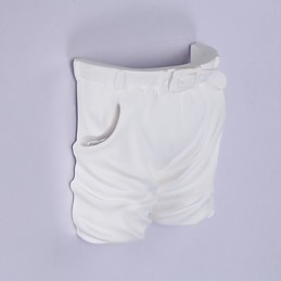 Applique murale en plâtre pour chambre d'enfant, design contemporain et minimaliste
