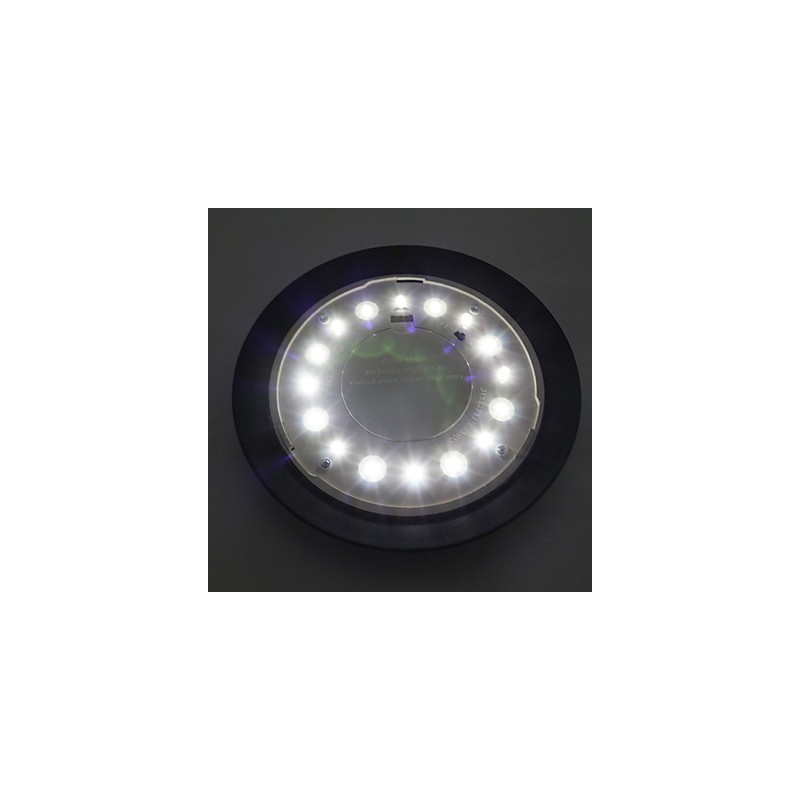 Lampe murale d'extérieur à énergie solaire, blanche, pour jardin, cour, porte, chemin