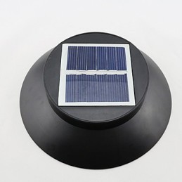 Lampe murale d'extérieur à énergie solaire, blanche, pour jardin, cour, porte, chemin