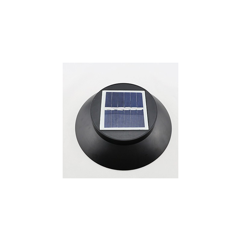 Lampe murale d'extérieur à énergie solaire, blanche, pour jardin, cour, porte, chemin