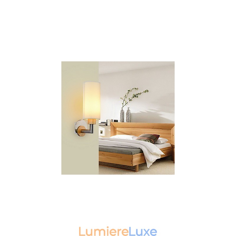 Appliques murales modernes contemporaines en bois et bambou