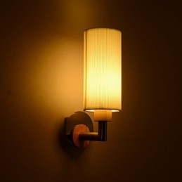 Appliques murales modernes contemporaines en bois et bambou