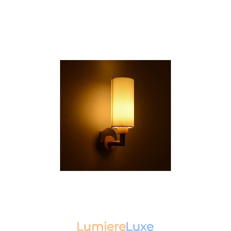 Appliques murales modernes contemporaines en bois et bambou