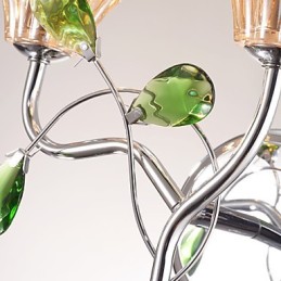 Appliques murales en cristal de style européen, contemporaines et décontractées