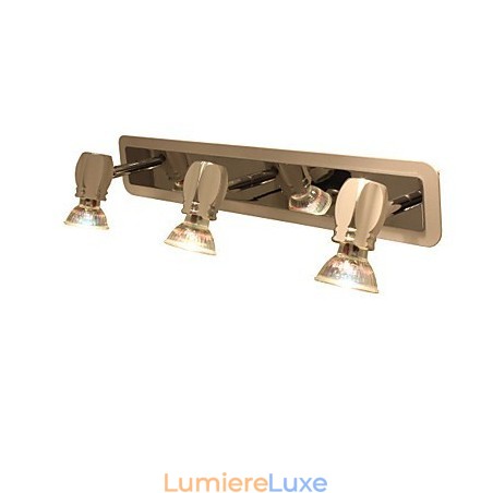 Appliques murales modernes chromées pour salle de bain avec 3 lumières Appliques murales modernes chromées pour salle de bain avec 3 lumières