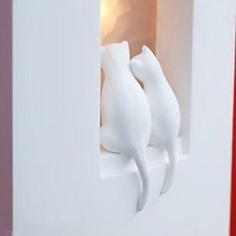 Lampe murale créative en plâtre pour chambre d'enfant, design tendance et chaleureux