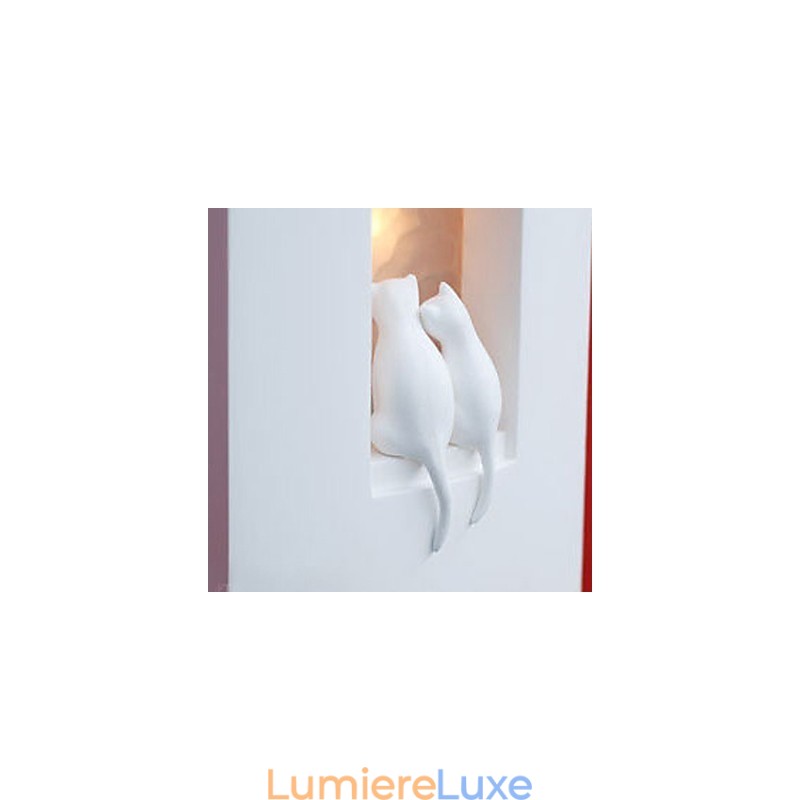 Lampe murale créative en plâtre pour chambre d'enfant, design tendance et chaleureux