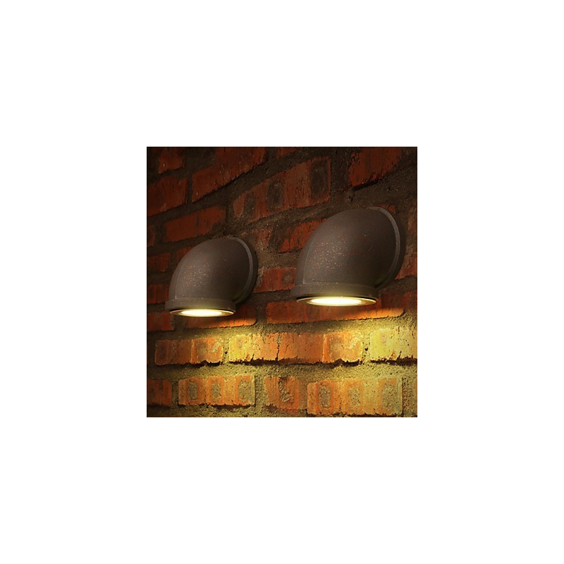 Loft Personality Vintage Bar Counter Pipe à eau Applique Spot Light Lot Lighting Fixture Escalier Balcon Lampe