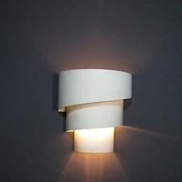 Applique murale spirale au design moderne et tendance de haute qualité, lampe murale créative