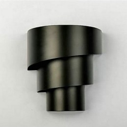 Applique murale spirale au design moderne et tendance de haute qualité, lampe murale créative