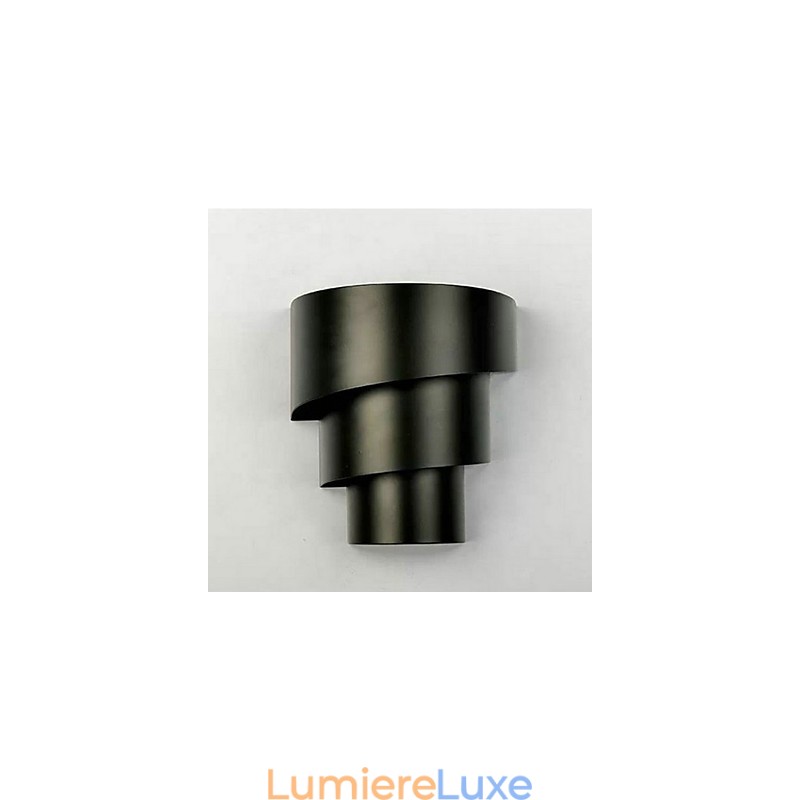 Applique murale spirale au design moderne et tendance de haute qualité, lampe murale créative