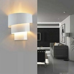 Applique murale spirale au design moderne et tendance de haute qualité, lampe murale créative