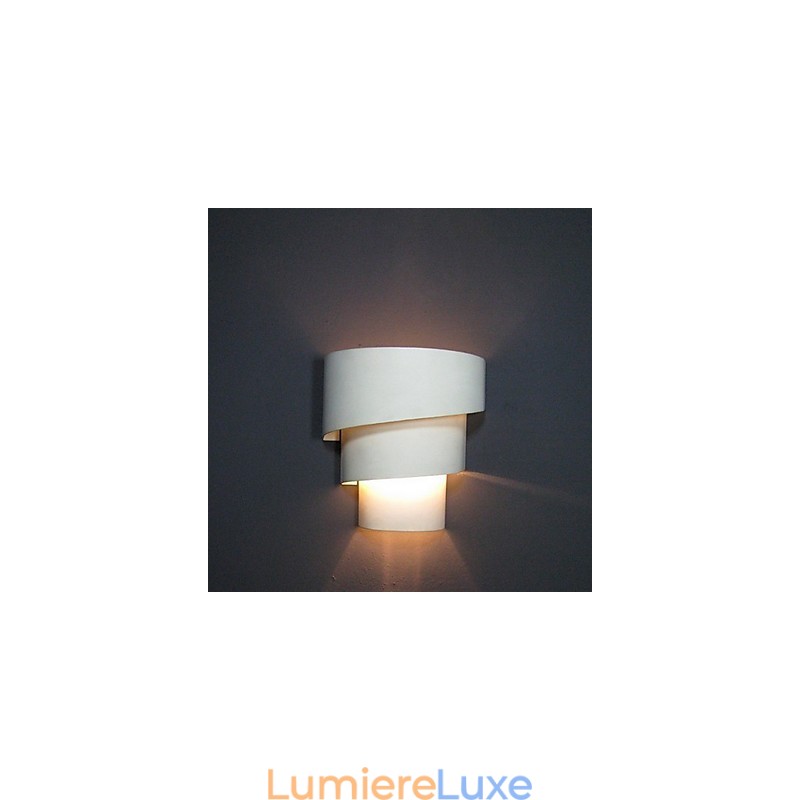 Applique murale spirale au design moderne et tendance de haute qualité, lampe murale créative
