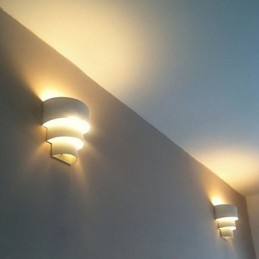 Applique murale spirale au design moderne et tendance de haute qualité, lampe murale créative