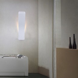 Applique murale en fer forgé courbé, design contemporain et contracté. Power Lights