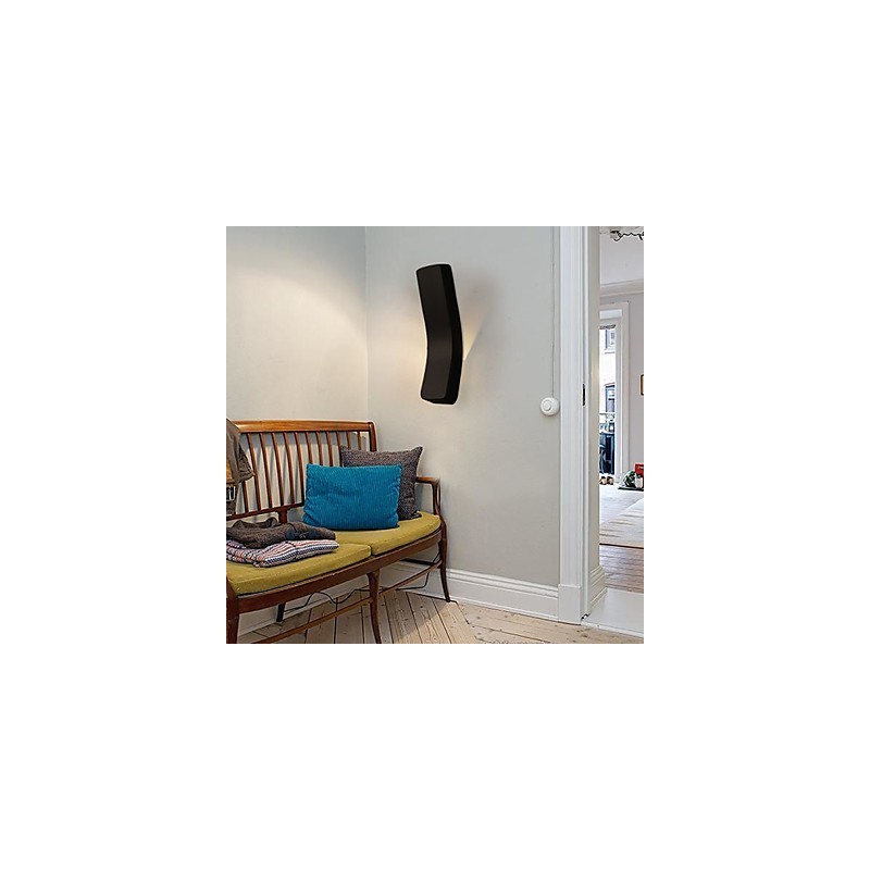Applique murale en fer forgé courbé, design contemporain et contracté. Power Lights