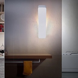 Applique murale en fer forgé courbé, design contemporain et contracté. Power Lights