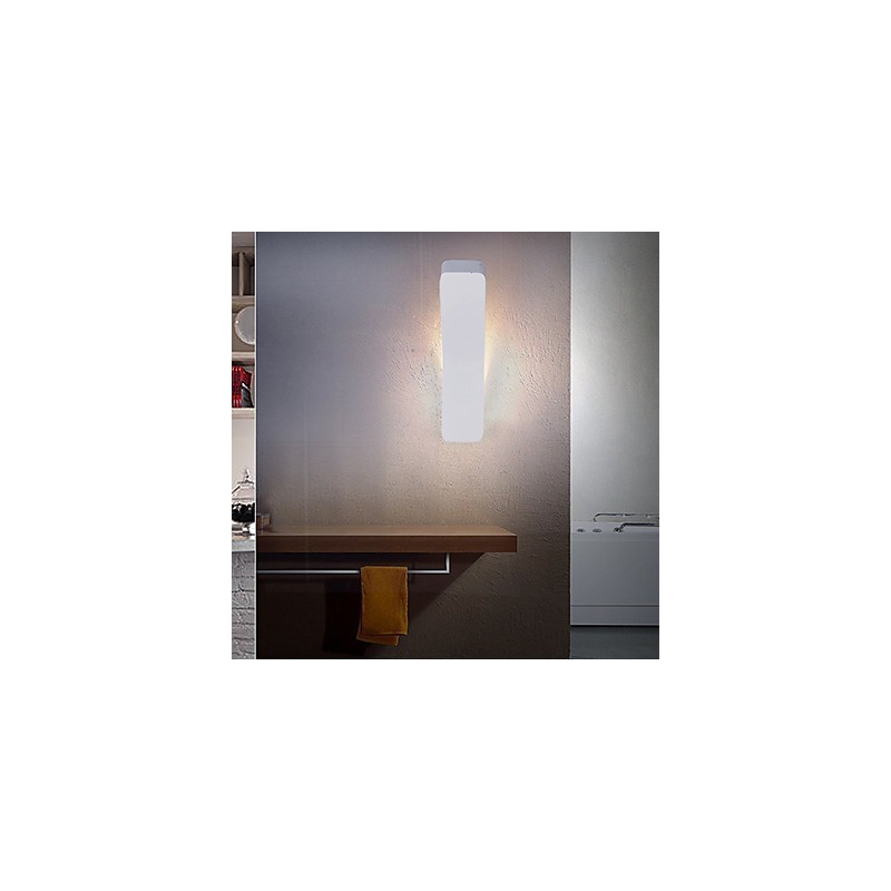 Applique murale en fer forgé courbé, design contemporain et contracté. Power Lights