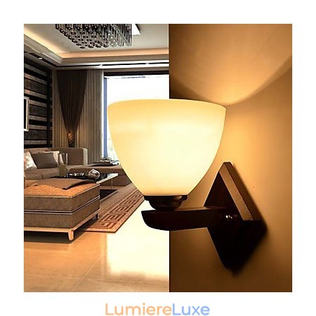 Applique murale en verre, lampe murale moderne et chaleureuse, éclairage de tête de lit Applique murale en verre, lampe murale moderne et chaleureuse, éclairage de tête de lit