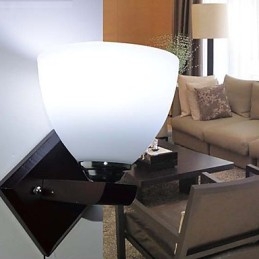 Applique murale en verre, lampe murale moderne et chaleureuse, éclairage de tête de lit