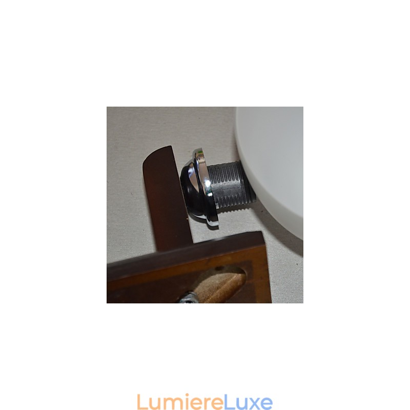 Applique murale en verre, lampe murale moderne et chaleureuse, éclairage de tête de lit