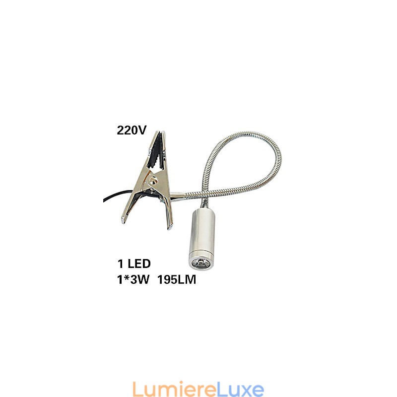 Applique murale en aluminium, spot, lampe miroir
