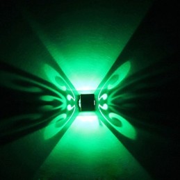 Lampe murale créative en forme de papillon