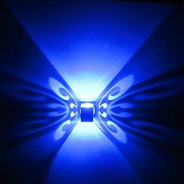 Lampe murale créative en forme de papillon