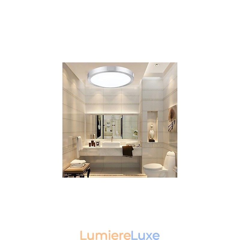 Plafonnier 7 W rond simple et moderne, diamètre 20 cm