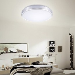 Plafonnier 7 W rond simple et moderne, diamètre 20 cm