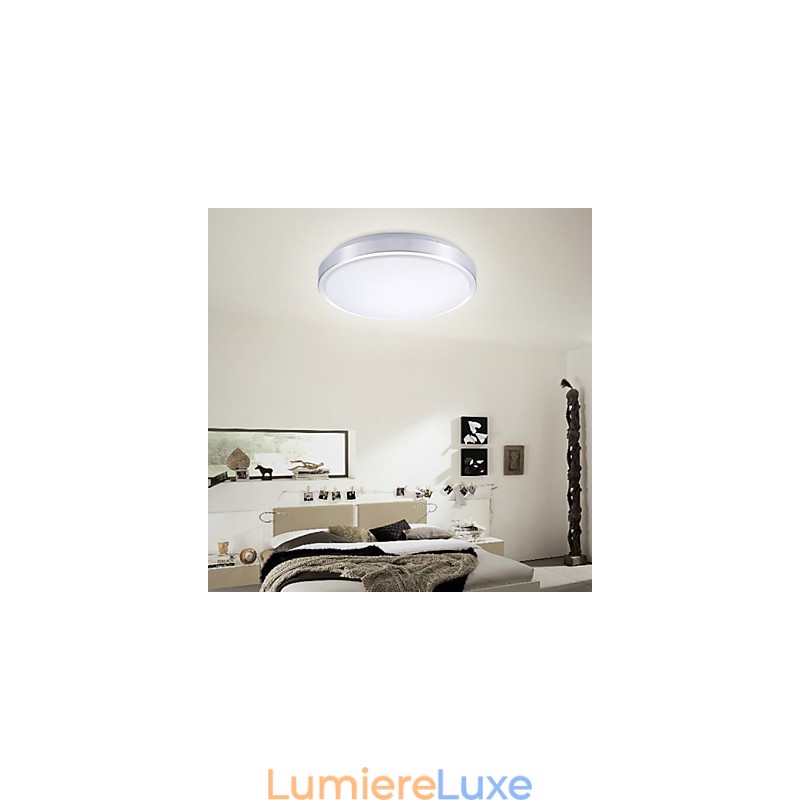Plafonnier 7 W rond simple et moderne, diamètre 20 cm