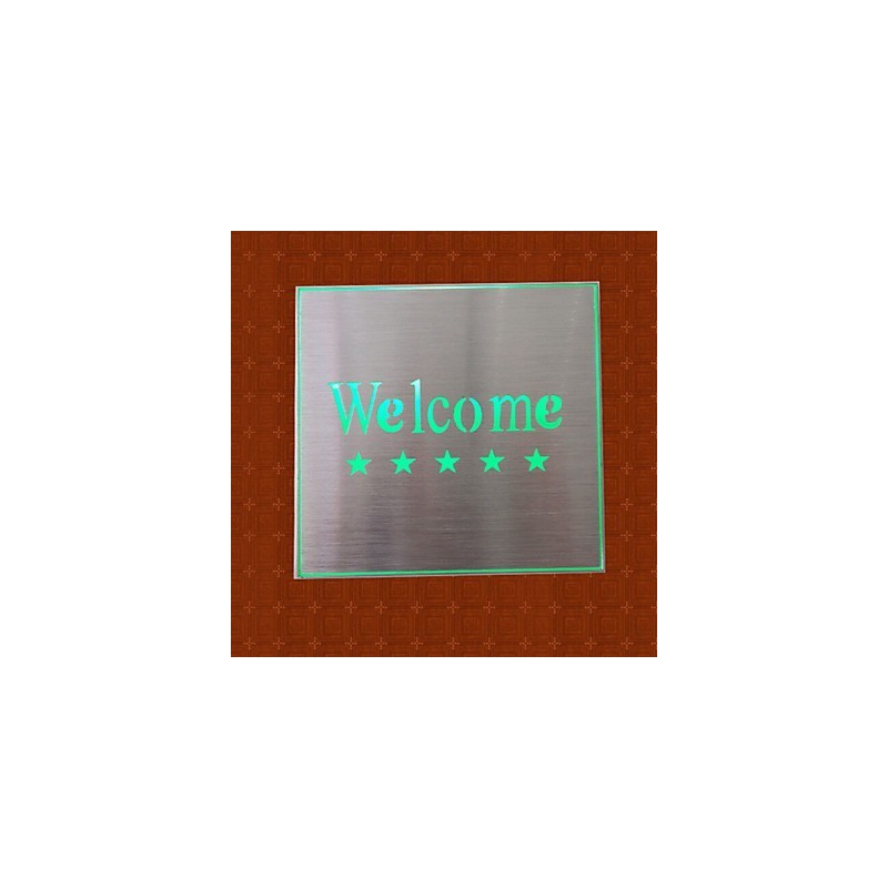 Lampe de bienvenue pour hôtel, modèle de bar créatif, applique murale en métal