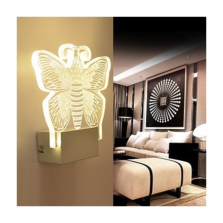 Applique murale en acrylique, lampe en PVC, lumière moderne contemporaine en métal Applique murale en acrylique, lampe en PVC, lumière moderne contemporaine en métal